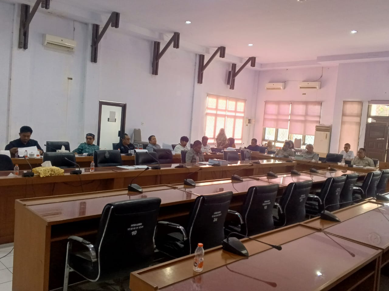 Suasana pembahasan KUA 2027 DPRD Luwu